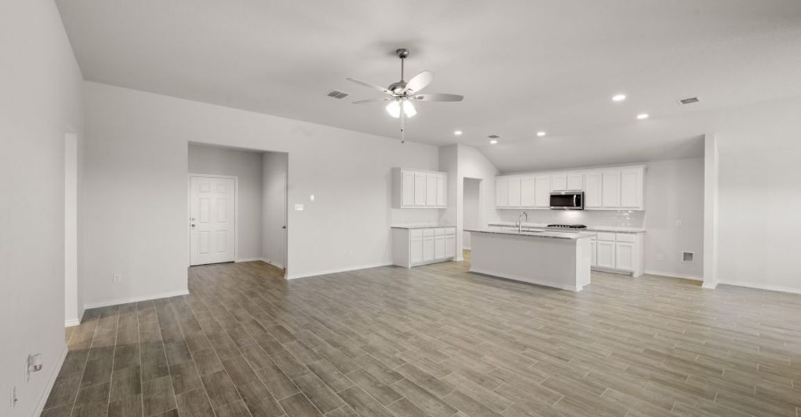 Representative exterior photo of a completed home built from the Cromwell II by Impression Homes in Stone Eagle, Azle, TX (Image 11).