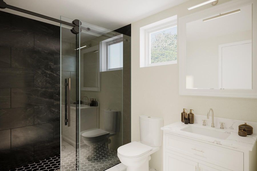 Furnished interior view inside a new home in , Fort Pierce (Image 5).