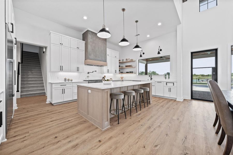 Furnished interior view inside a new home in , Dripping Springs (Image 7).
