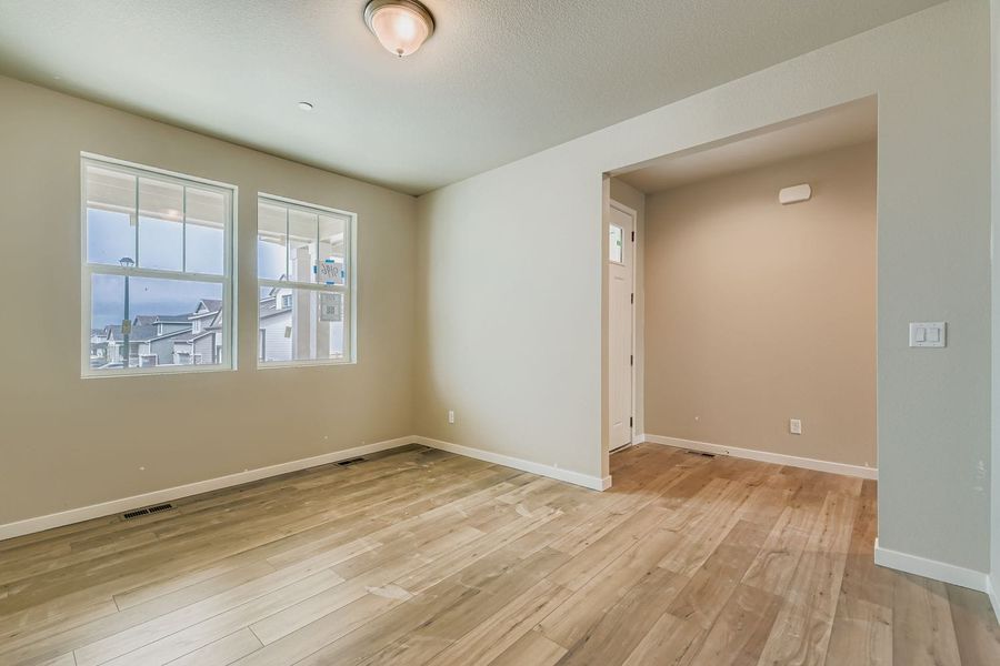 Spacious, unfurnished interior of a new home in Buffalo Highlands – Commerce City, Commerce City (Image 22).