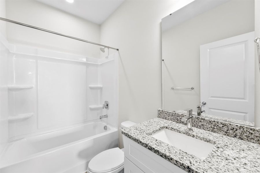 Furnished interior view inside a new home in , Spencer (Image 11).