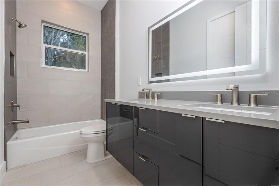 Furnished interior view inside a new home in Toscana, Palm Coast (Image 14).