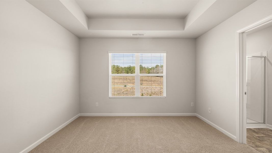 Spacious, unfurnished interior of a new home in Byrd Village, Graniteville (Image 17).