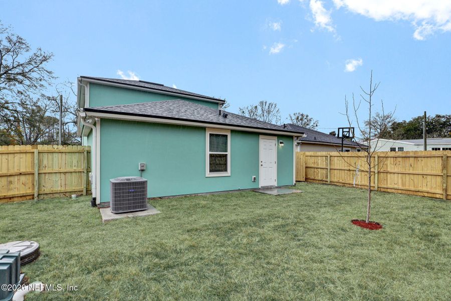 Exterior details and patio area of a home in , Jacksonville (Image 25). Exterior details and patio area of a home in , Jacksonville (Image 25).