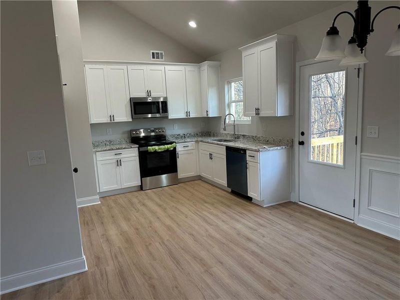 Furnished interior view inside a new home in , Alto (Image 4).