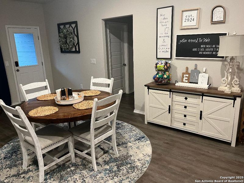 Furnished interior view inside a new home in , San Antonio (Image 4). Furnished interior view inside a new home in , San Antonio (Image 4).
