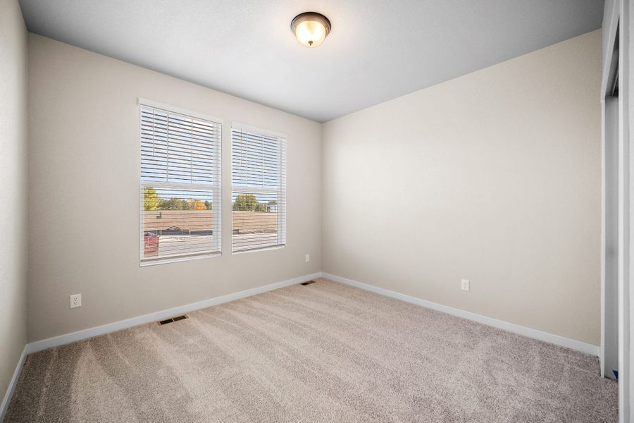 Spacious, unfurnished interior of a new home in The Glen, Colorado Springs (Image 15). Spacious, unfurnished interior of a new home in The Glen, Colorado Springs (Image 15).