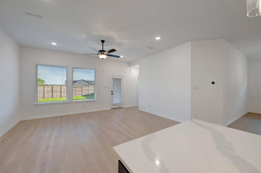 Spacious, unfurnished interior of a new home in Austin Point - Terrace Collection, Richmond (Image 13). Spacious, unfurnished interior of a new home in Austin Point - Terrace Collection, Richmond (Image 13).