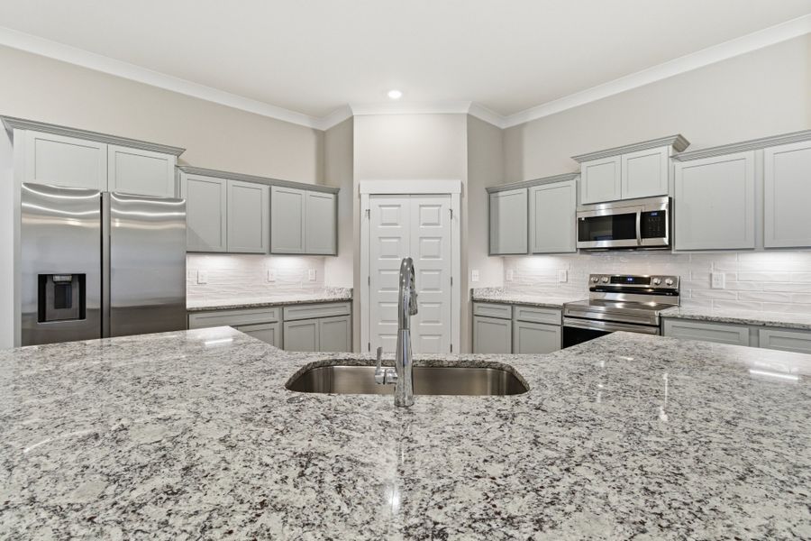 Furnished interior view inside a new home in Veterans Cove, Murfreesboro (Image 12).