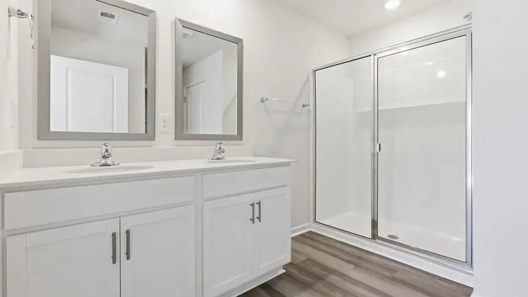 Furnished interior view inside a new home in Waverly Station, Greenwood (Image 12).