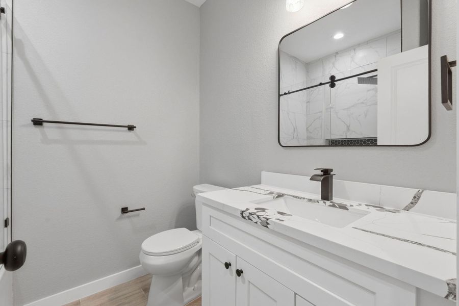 Furnished interior view inside a new home in , Willis (Image 6).