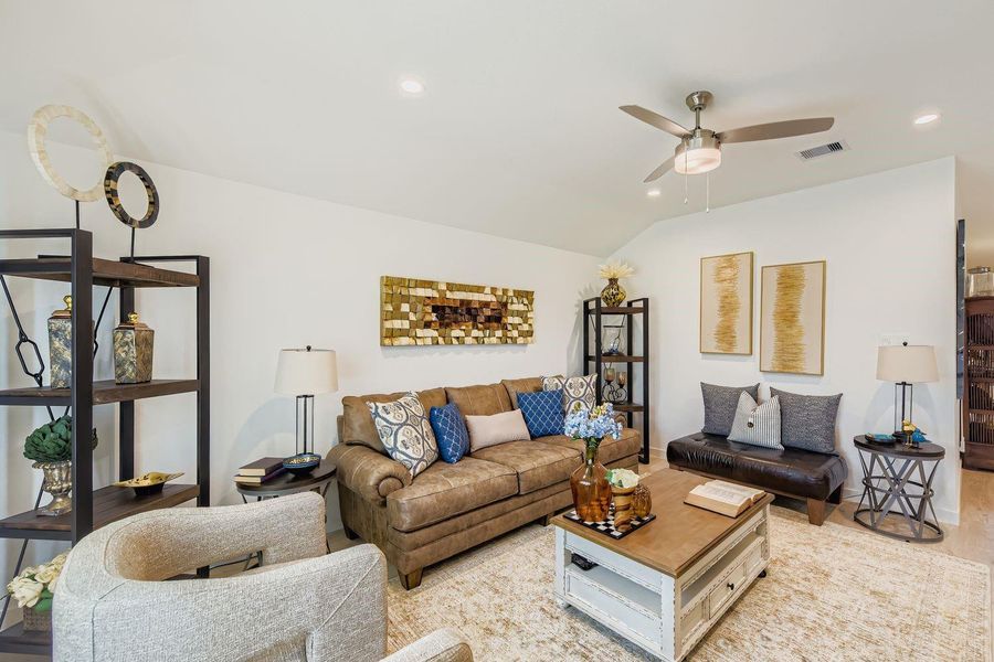 Furnished interior view inside a new home in , Katy (Image 23). Furnished interior view inside a new home in , Katy (Image 23).