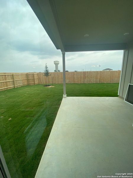 Exterior details and patio area of a home in Highland Ridge, New Braunfels (Image 2). Exterior details and patio area of a home in Highland Ridge, New Braunfels (Image 2).