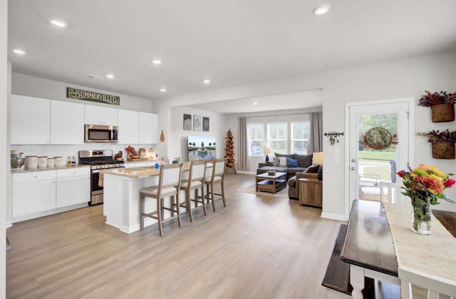 Furnished interior view inside a new home in , Summerville (Image 26).