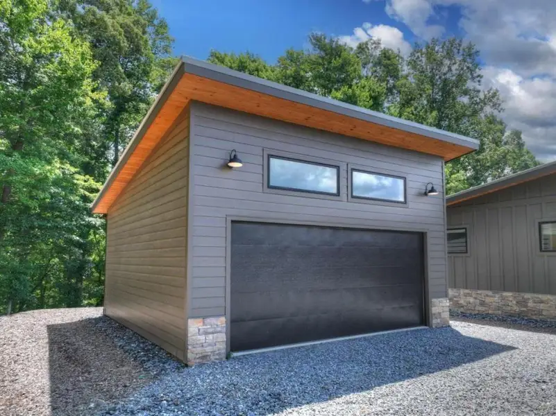 Front exterior of a new home in , Blue Ridge, GA, highlighting curb appeal (Image 2). Front exterior of a new home in , Blue Ridge, GA, highlighting curb appeal (Image 2).