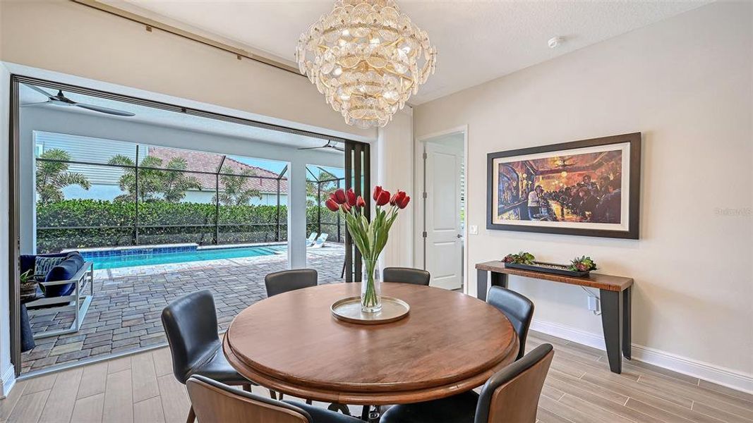 Furnished interior view inside a new home in Windward, Lakewood Ranch (Image 9). Furnished interior view inside a new home in Windward, Lakewood Ranch (Image 9).