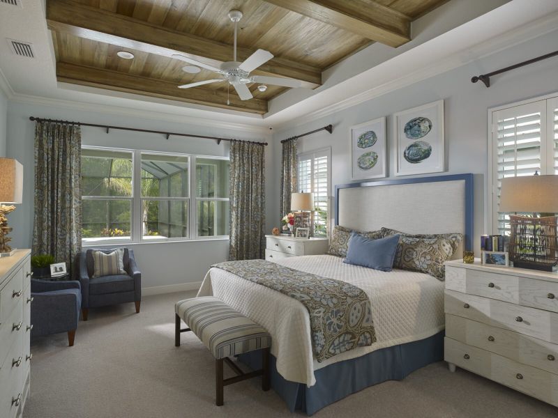 Representative furnished interior of a home built from the Kiawah 2 by Neal Communities in Verandah, Fort Myers (Image 16).