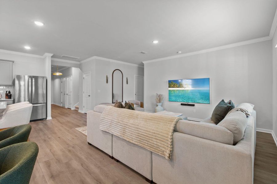 Furnished interior view inside a new home in , Summerville (Image 30). Furnished interior view inside a new home in , Summerville (Image 30).