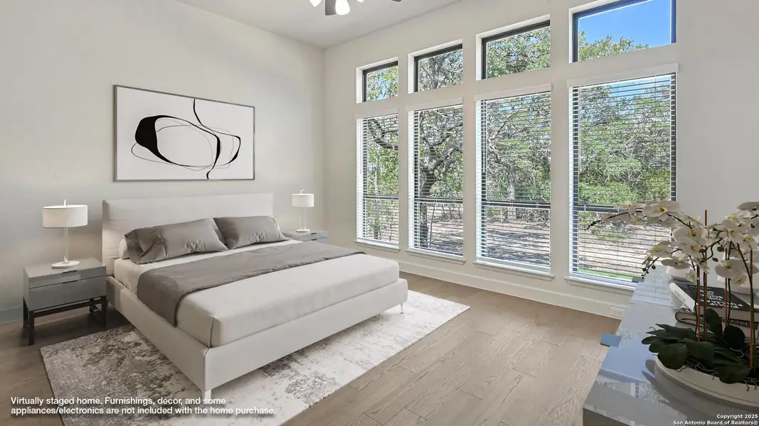 Furnished interior view inside a new home in George's Ranch Acre, Boerne (Image 7).