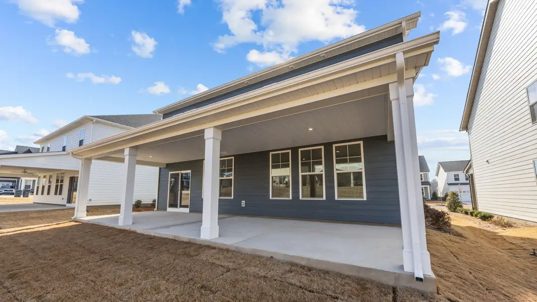 The Burton Plan in Lakeside Glen by DBR Homes in York, SC