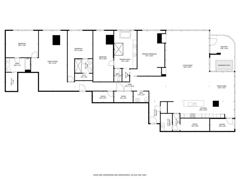 Northwest corner Penthouse features three bedrooms three and a half baths. A private pool. Plus a formal dining, lots of flex spaces, possible wine room, large walk in pantries and or second kitchen option. Northwest corner Penthouse features three bedrooms three and a half baths. A private pool. Plus a formal dining, lots of flex spaces, possible wine room, large walk in pantries and or second kitchen option.
