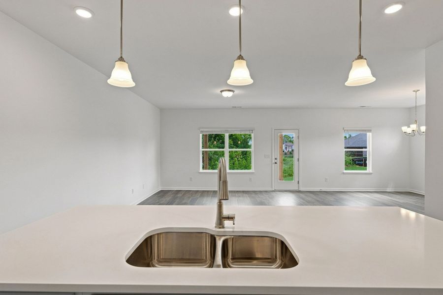 Close-up of interior finishes inside a home in The Oaks, Clarksville (Image 14).