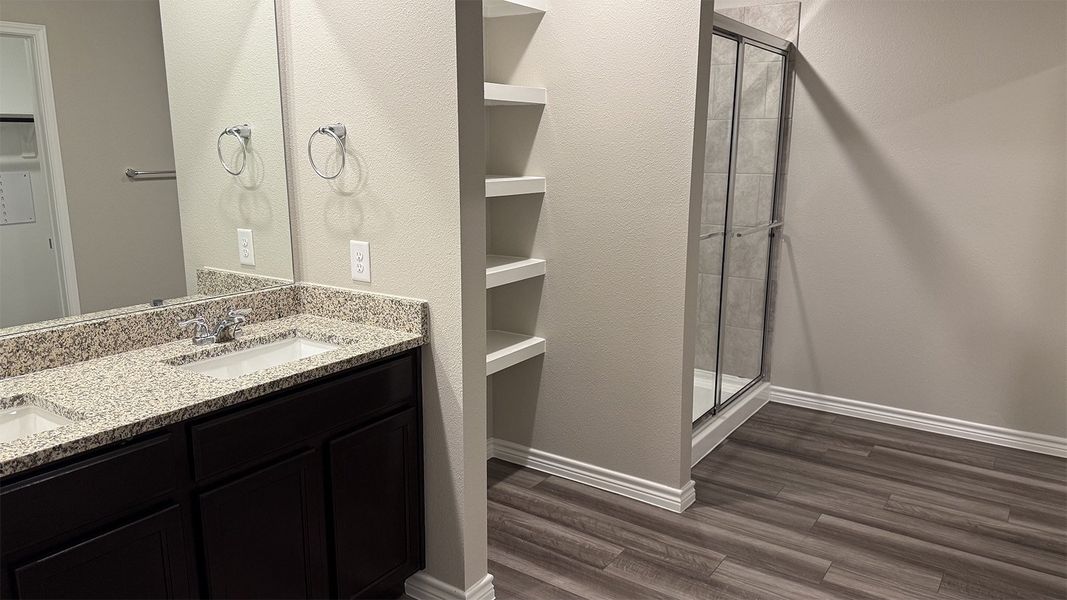 Furnished interior view inside a new home in London Towne, Corpus Christi (Image 11). Furnished interior view inside a new home in London Towne, Corpus Christi (Image 11).