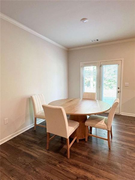 Furnished interior view inside a new home in , Buford (Image 5).
