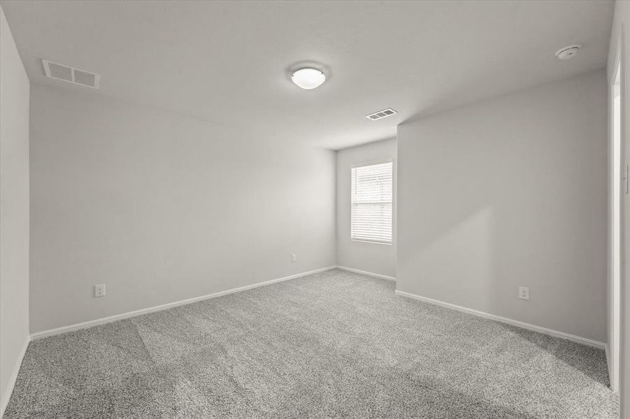 Empty room featuring carpet floors