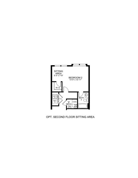 2D floor plan layout of this home in Arras Park, Thornton, CO (Image 7).