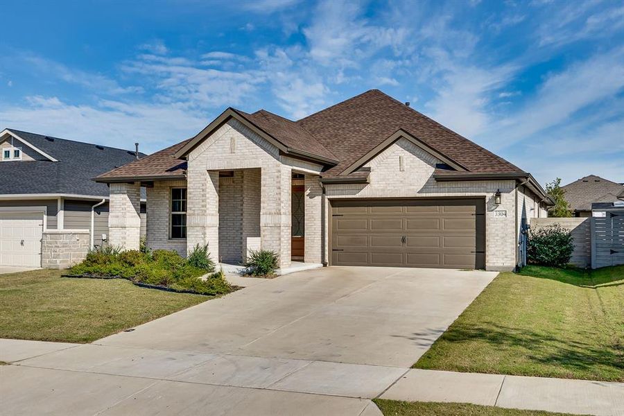 Front exterior of a new home in , McKinney, TX, highlighting curb appeal (Image 20). Front exterior of a new home in , McKinney, TX, highlighting curb appeal (Image 20).