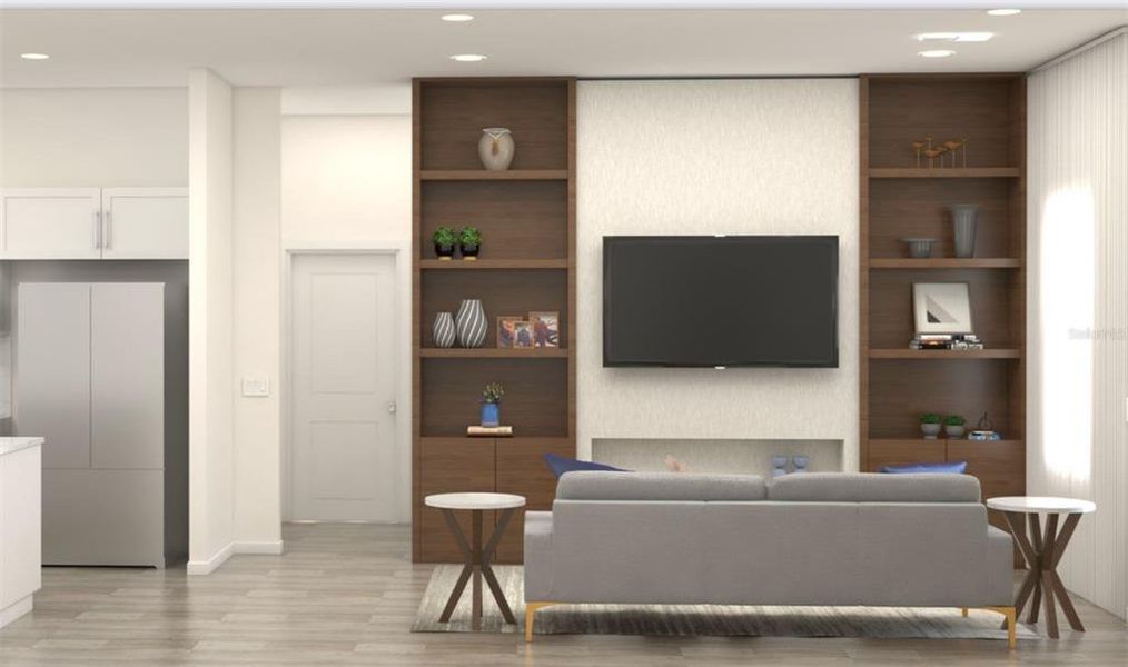 Furnished interior view inside a new home in , North Port (Image 15).