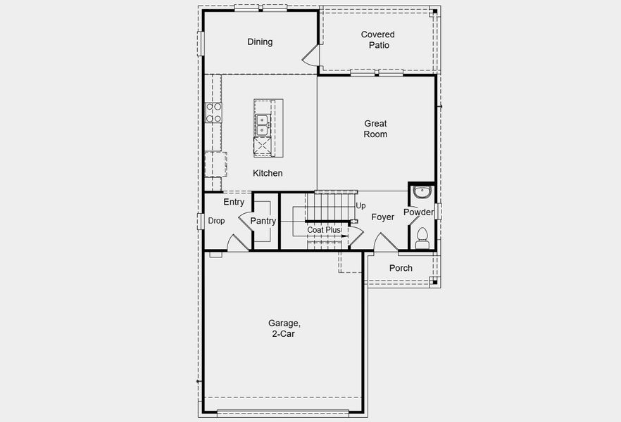 2D floor plan layout for the Harrier by Taylor Morrison in Sunfield, Mustang Ridge, TX (Image 4). 2D floor plan layout for the Harrier by Taylor Morrison in Sunfield, Mustang Ridge, TX (Image 4).