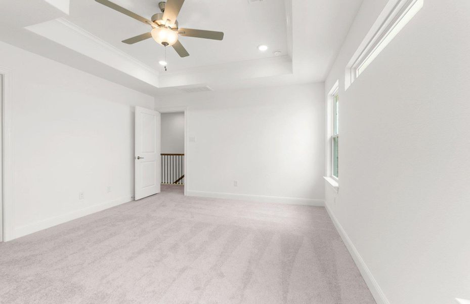 Spacious, unfurnished interior of a new home in Horizon Lake, Leander (Image 21). Spacious, unfurnished interior of a new home in Horizon Lake, Leander (Image 21).