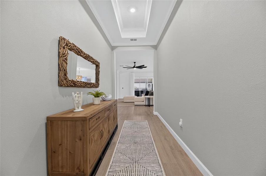 Furnished interior view inside a new home in Southshore Bay Active Adult, Wimauma (Image 5).