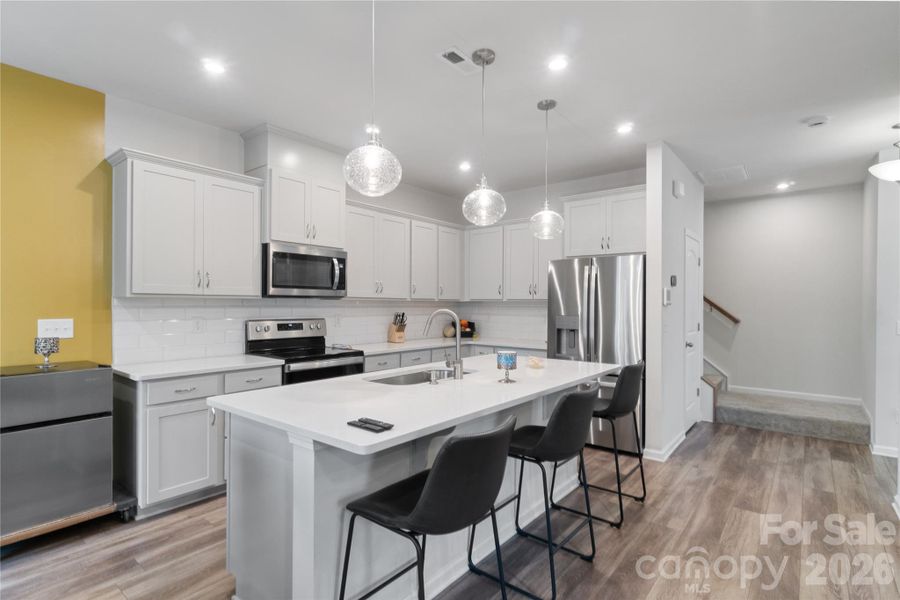 Furnished interior view inside a new home in , Charlotte (Image 6).