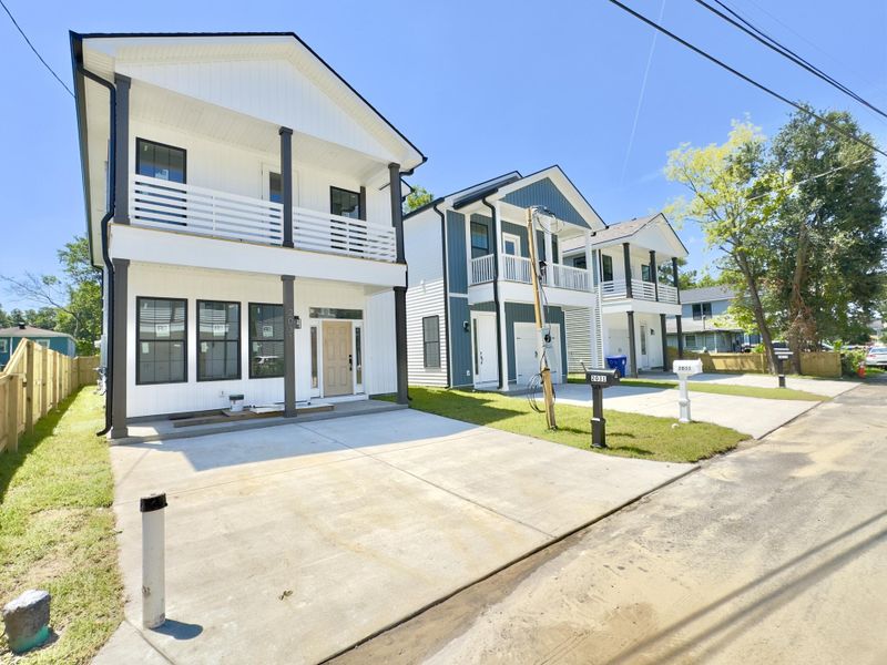 Front exterior of a new home in , North Charleston, SC, highlighting curb appeal (Image 4).