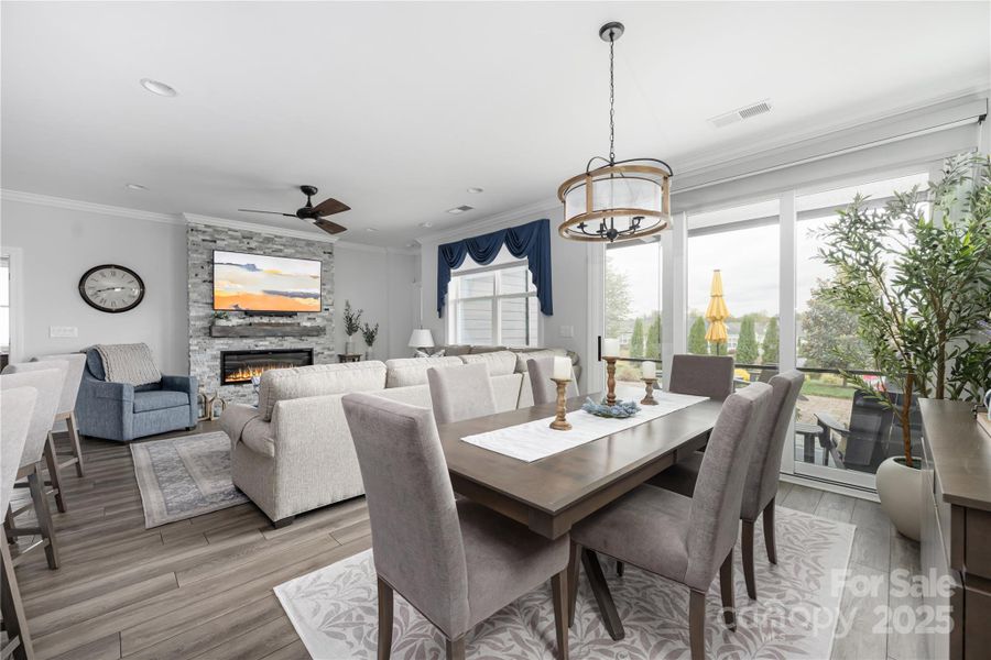 Furnished interior view inside a new home in , Denver (Image 28).