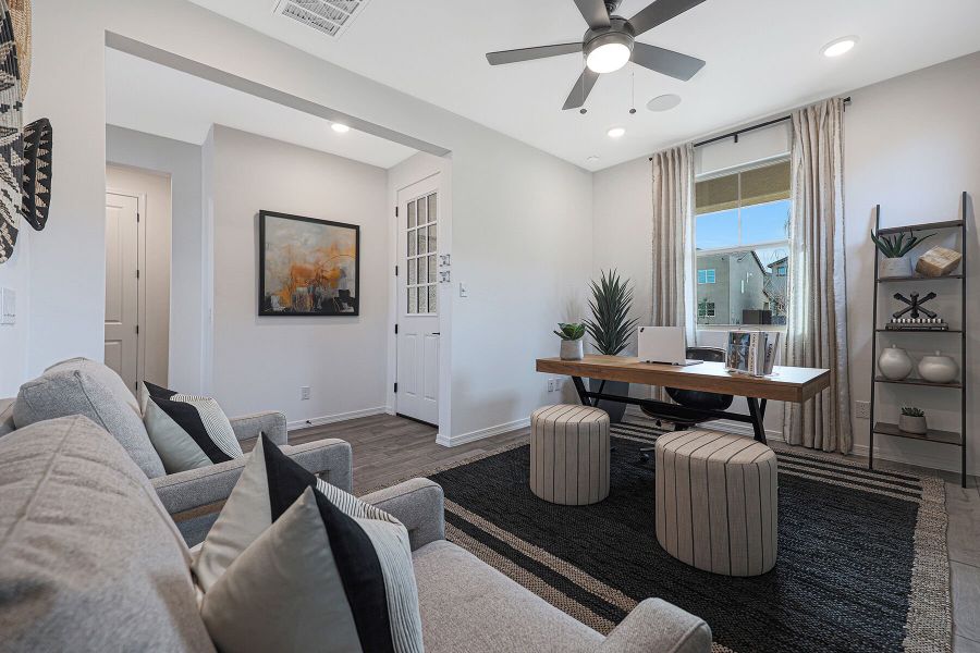 Representative furnished interior of a home built from the Sienna by Mattamy Homes in Empire Pointe, Queen Creek (Image 14).