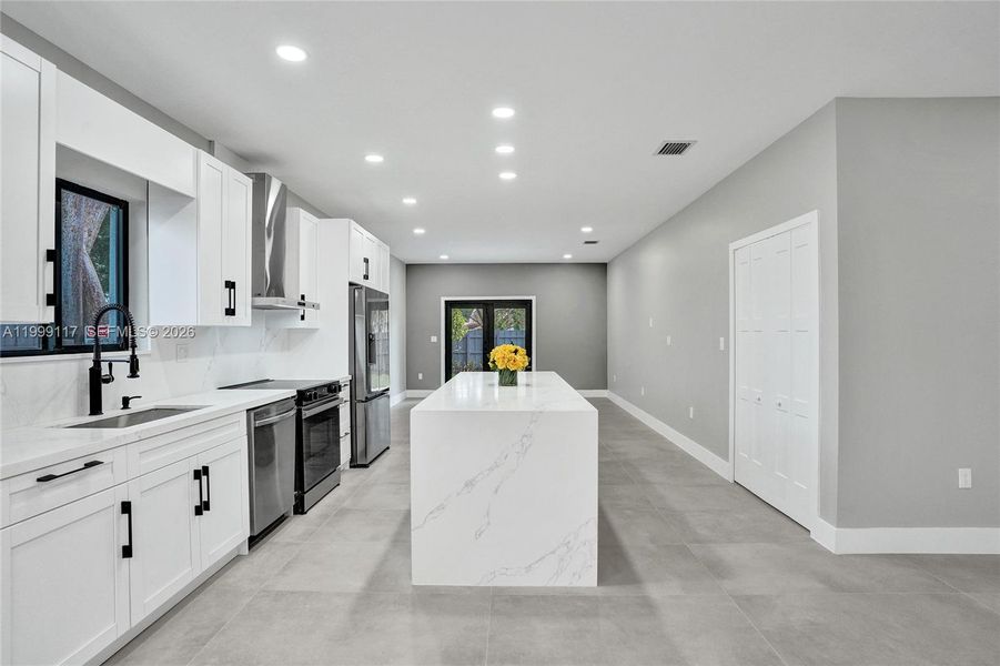Furnished interior view inside a new home in , West Park (Image 7).