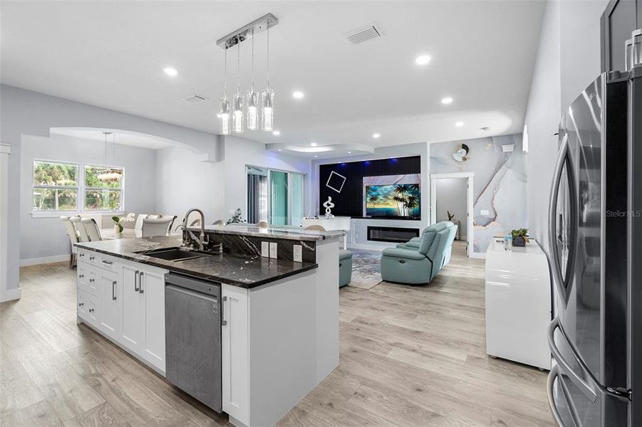 Furnished interior view inside a new home in , North Port (Image 29).