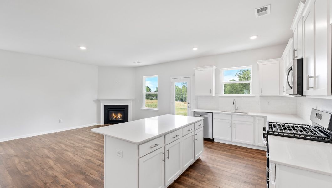 Furnished interior view inside a new home in Sage Grove, Lyman (Image 9). Furnished interior view inside a new home in Sage Grove, Lyman (Image 9).