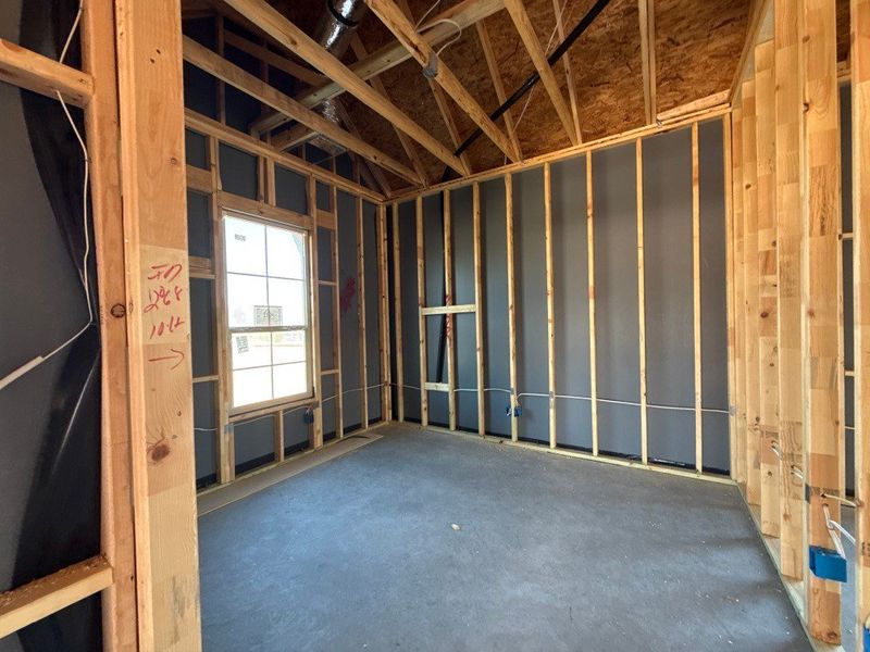 In-progress construction of a new home in Oak Grove Addition, Springtown, TX (Image 7).