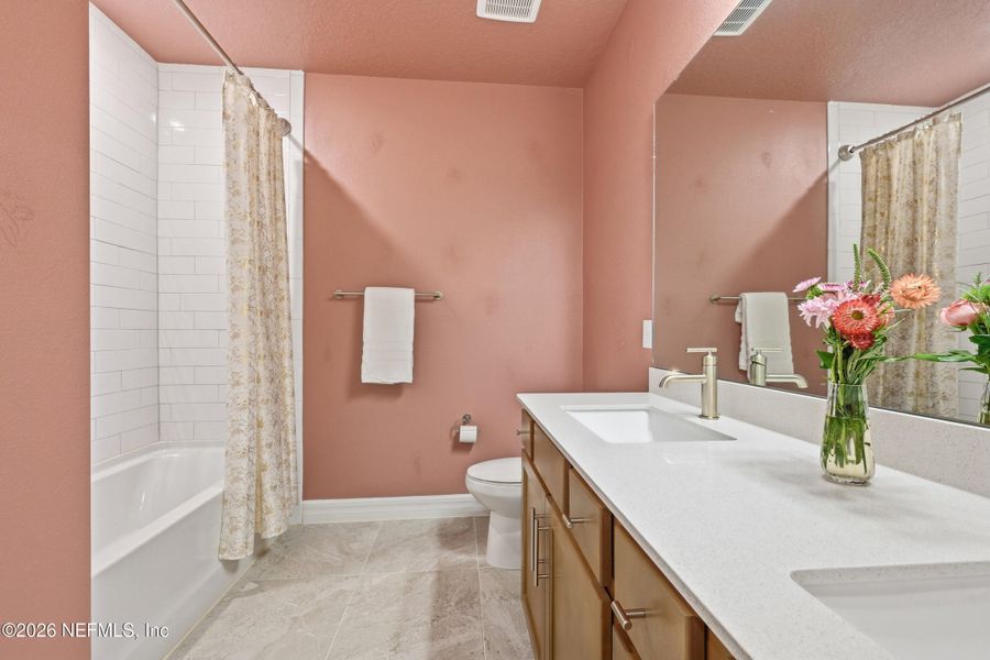 Furnished interior view inside a new home in , Jacksonville (Image 49).