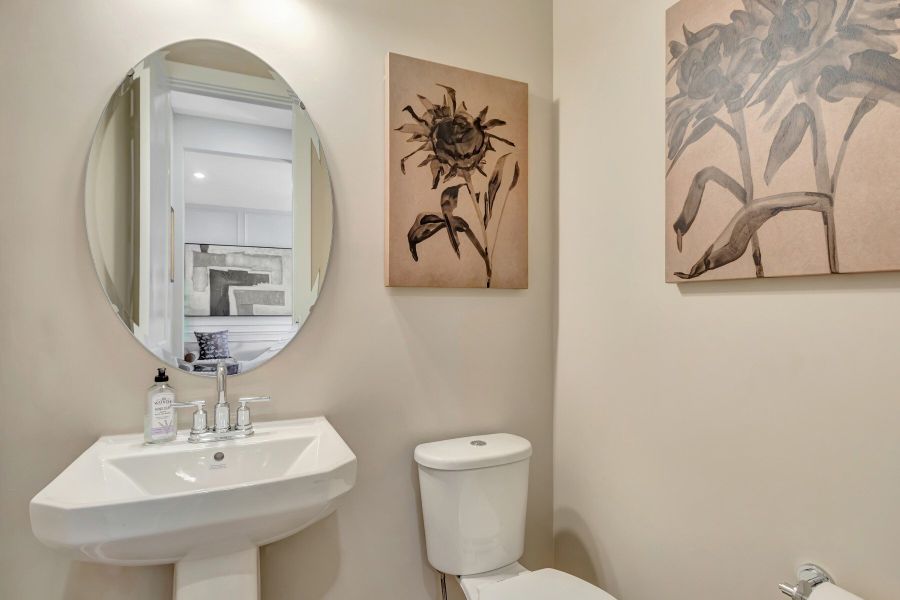 Representative furnished interior of a home built from the Dillon by Beazer Homes in The Summit, Apex (Image 5). Representative furnished interior of a home built from the Dillon by Beazer Homes in The Summit, Apex (Image 5).