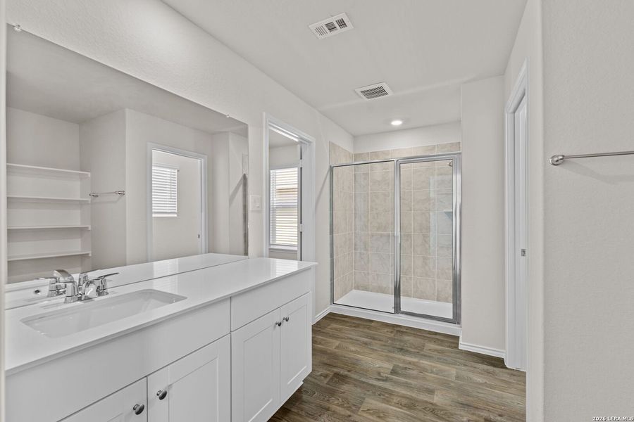 Furnished interior view inside a new home in Laurel Vistas, San Antonio (Image 4).