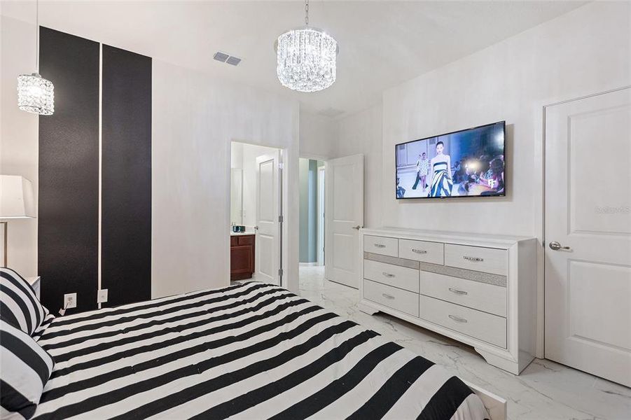 Furnished interior view inside a new home in , Kissimmee (Image 44).