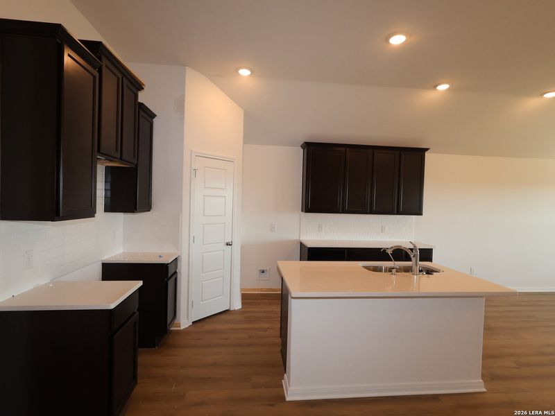 Furnished interior view inside a new home in Hunters Ranch, San Antonio (Image 11).