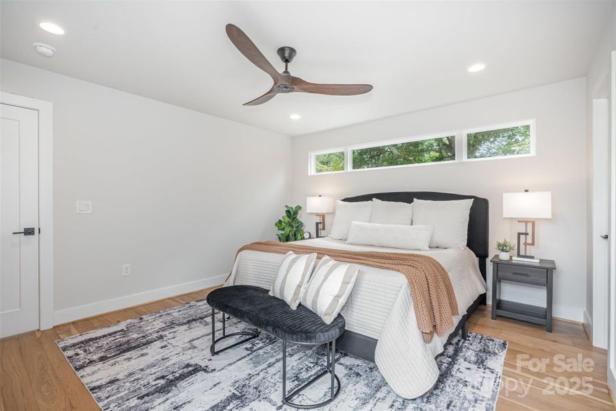 Furnished interior view inside a new home in , Charlotte (Image 10).