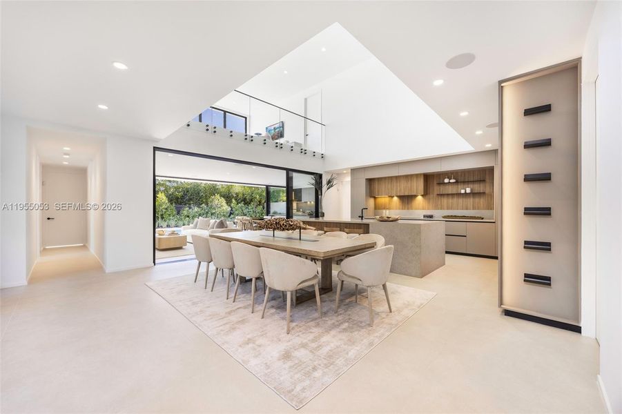 Furnished interior view inside a new home in , Miami (Image 6). Furnished interior view inside a new home in , Miami (Image 6).